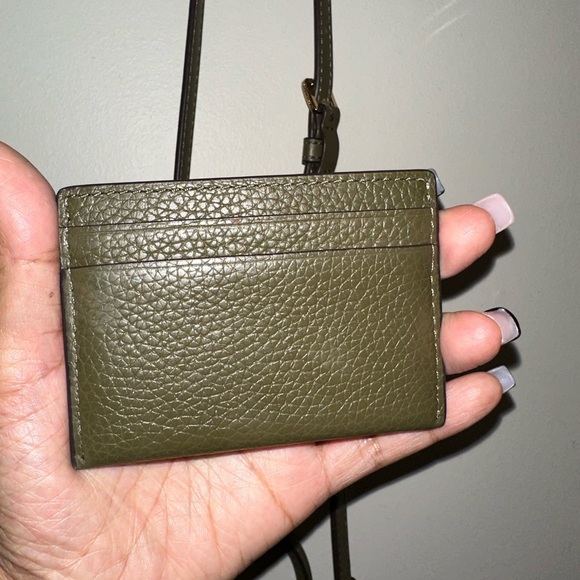 Michael Kors Green Card Case - Picture 3 of 4